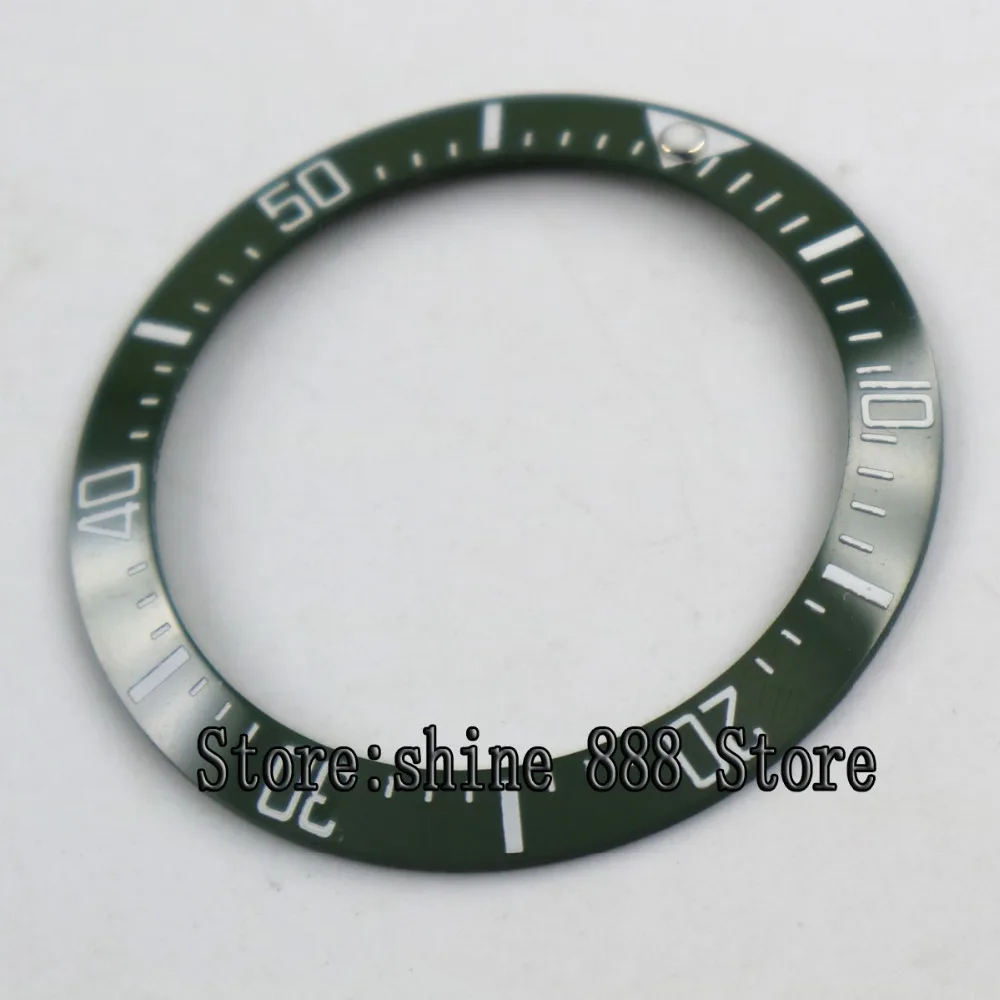 

high-quality 39.7mm green ceramic bezel insert made by parnis factory B4