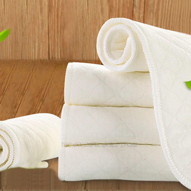 5 шт. Детские многоразовые подгузники Бамбук Эко хлопок пеленки Товары для детей