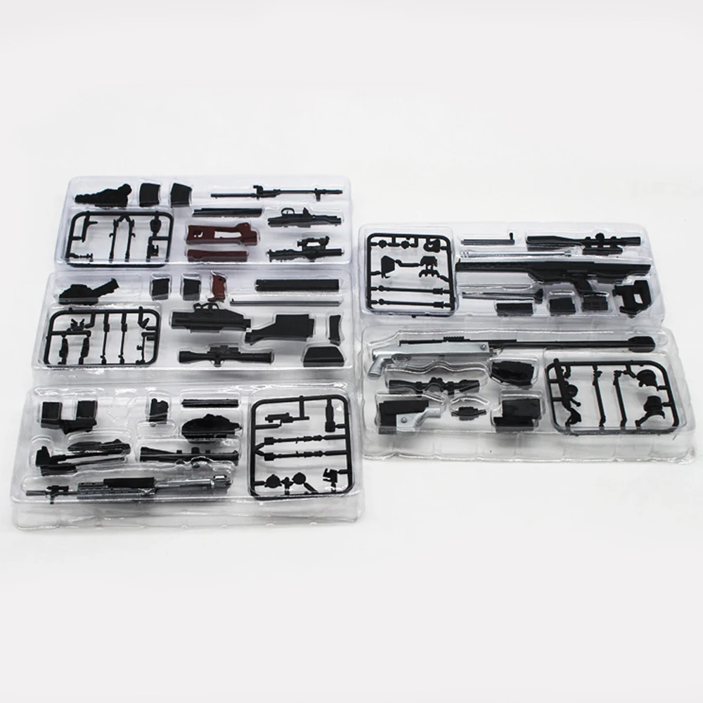 Кушетка для мальчика игрушка DIY собранная модель снайперский пистолет ролевых