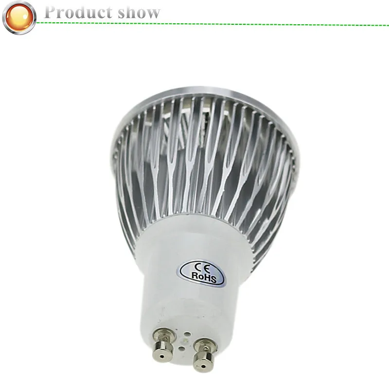 Супер яркая светодиодная лампа GU10Light с регулируемой яркостью 110 В 220 AC 9 Вт 12 15 LED GU10