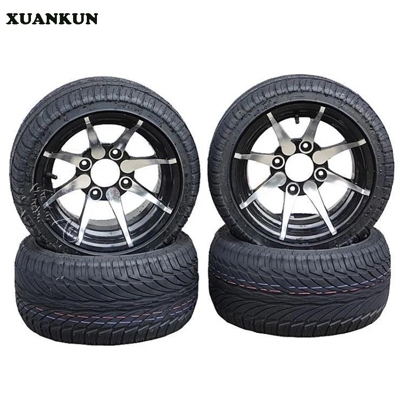 12-дюймовые шины XUANKUN ATV для шоссе 235 / 30-12 дюймов вакуумные с алюминиевыми колесами |