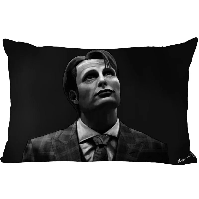 Custom Mads Mikkelsen Прямоугольная подушка чехол на молнии dakimakura Классическая Подушка
