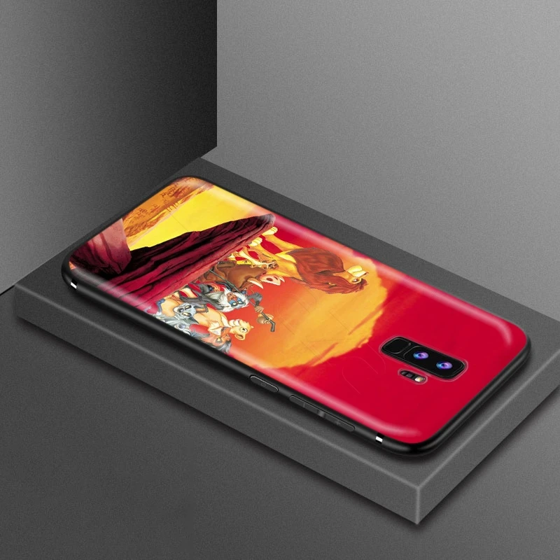 Мультяшный чехол с изображением короля льва для Samsung Galaxy S20 S10 S9 S8 S7 S6 Plus Note 9 8 M30 M20 M10