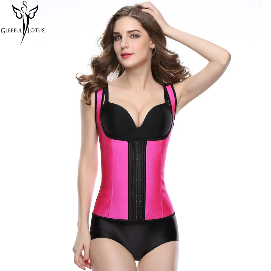 Талии тренер корсеты горячие формочек латекс пояс для похудения оболочка и