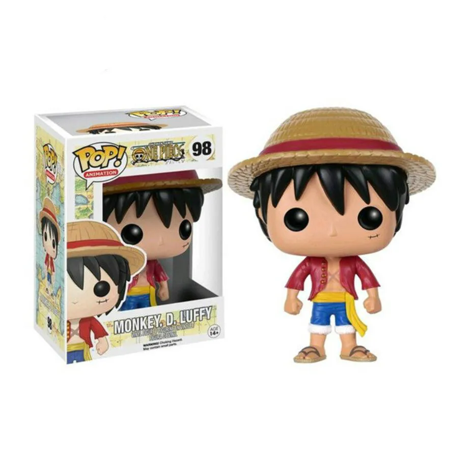 Funko Pop Аниме one piece Коллекционная модель игрушка для мальчиков D. Луффи нами франки