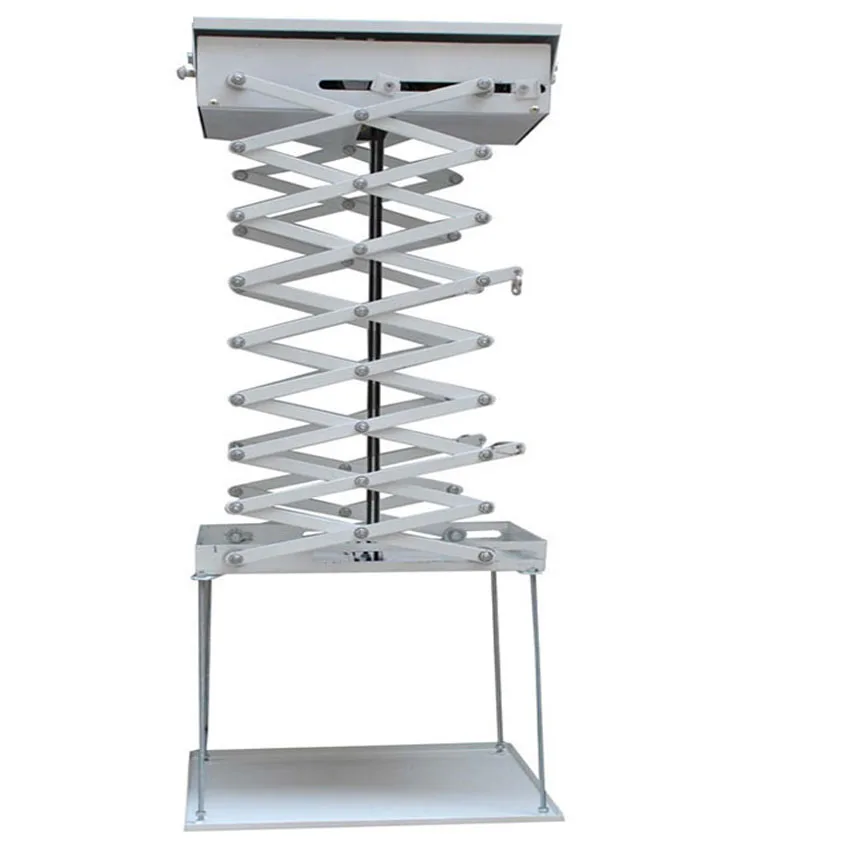 

Motorized Scissor Projector Lift Projector Bracket Elevator 3M Ceiling Projector Lift with Remote Control For Cinema/Church....