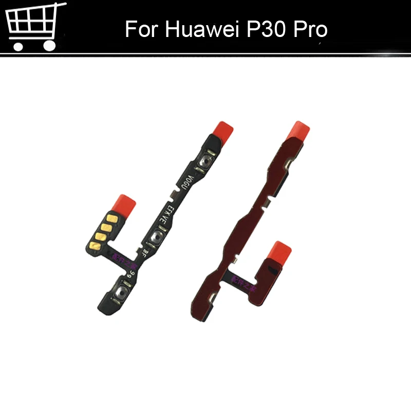Оригинальный Для Huawei P30 Pro Боковая кнопка громкости гибкий кабель для P 30 Запасные