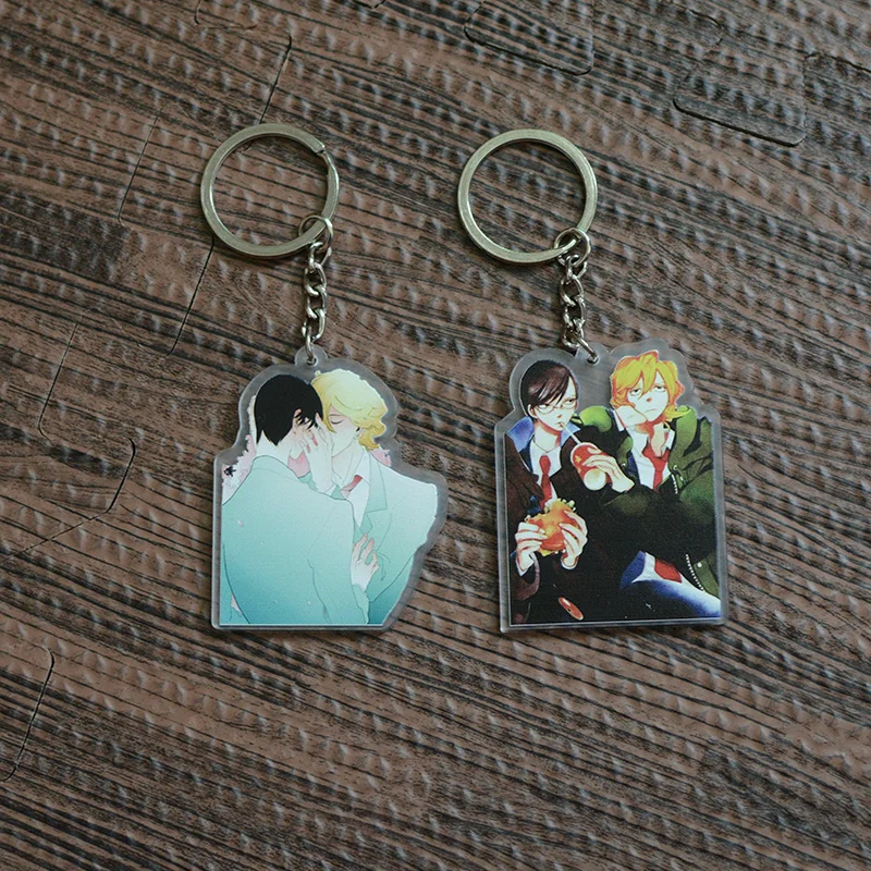 Двойной брелок Bl Fujoshi Doukyusei Asumikomania Sajo Kusa Kubb Хара для ключей с подвеской порта