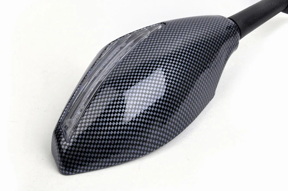 Карбоновое зеркало с указателем поворота для Suzuki GSXR 1000 1300 600 750 GSX 1400 600F 750F Katana Hayabusa