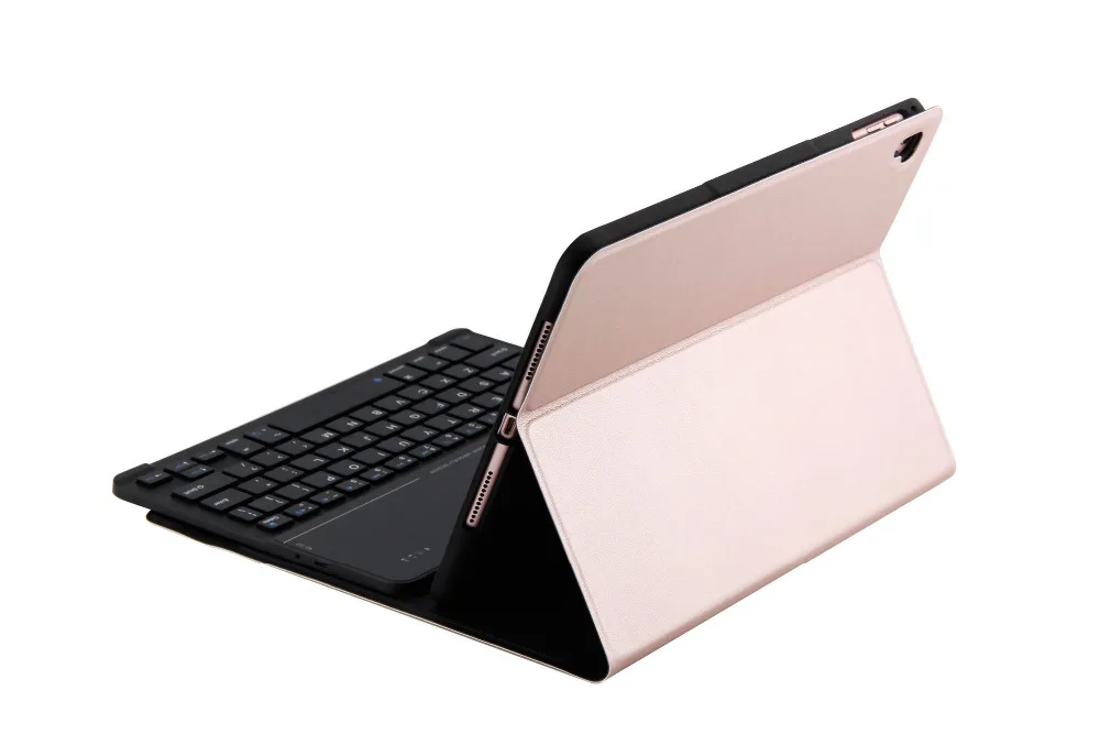 Тонкий чехол с беспроводной Bluetooth клавиатурой кожаный чехол-подставка функцией