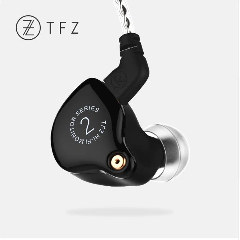 Ароматный Zither TFZ серии 2 модные наушники с 2pin интерфейс HIFI монитор спортивные