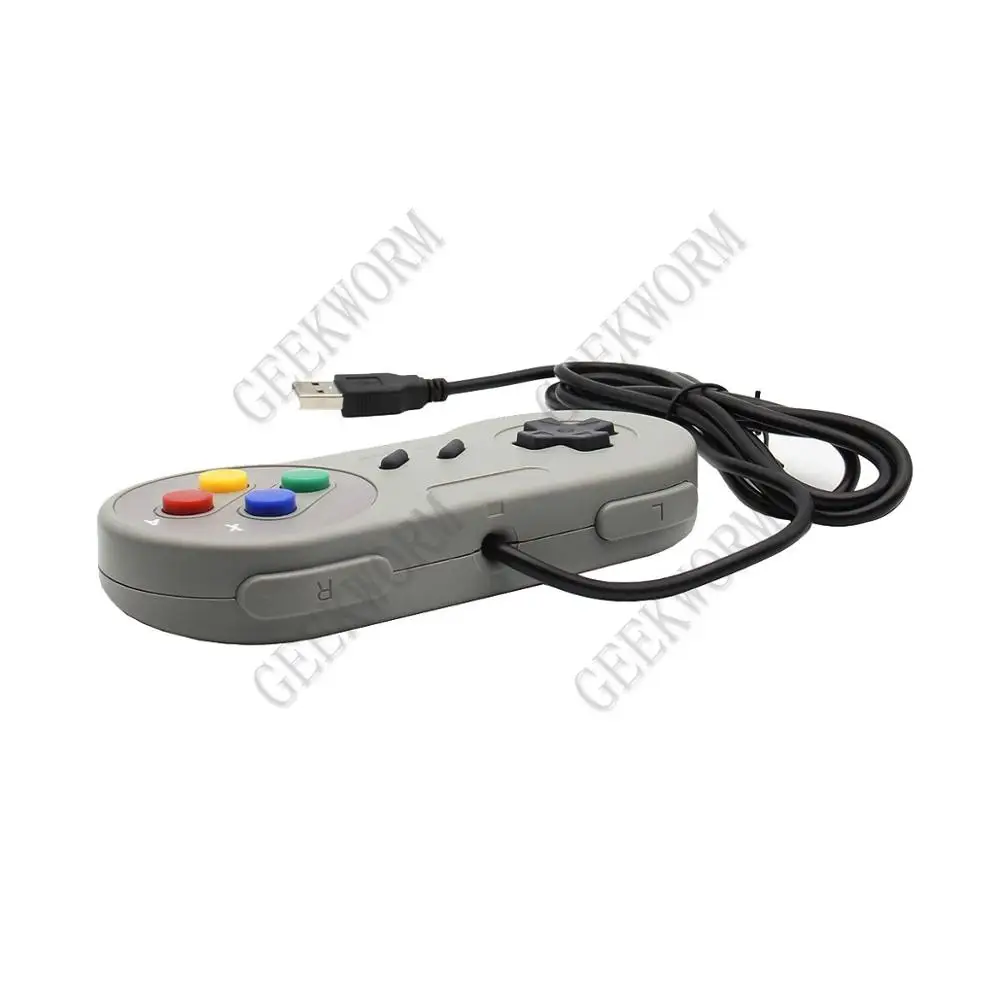 Raspberry Pi 3 Model B +/PC/NESPi чехол без драйвера 12 клавиш USB игровой контроллер с джойстиком