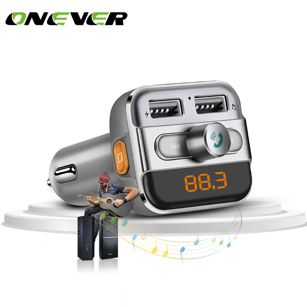 Автомобильный комплект Onever с Bluetooth радио модулятор mp3 плеер fm-передатчик