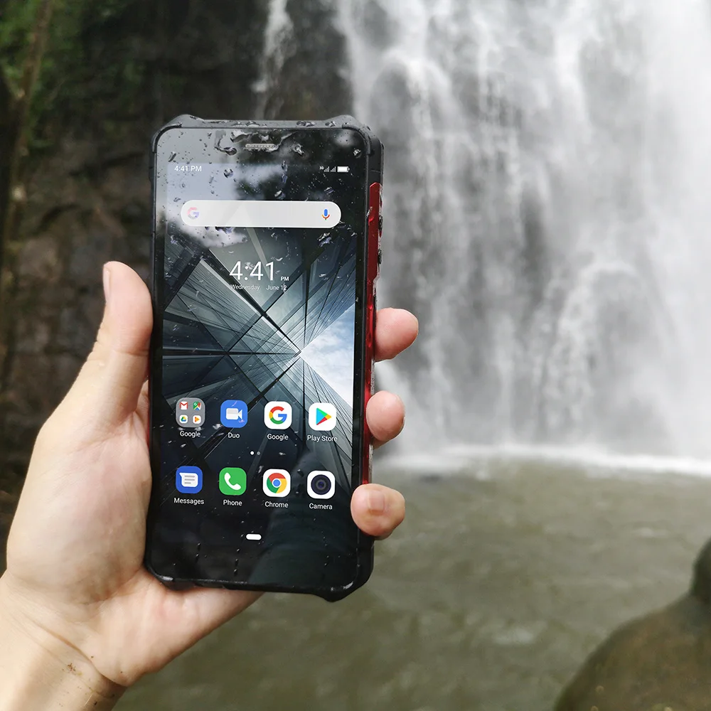 Ulefone Armor X3 прочный водонепроницаемый смартфон 5,5 дюймов Android 9,0 MT6580 2 ГБ 32 ГБ Face ID 8MP 5000 мАч 3g открытый мобильный телефон