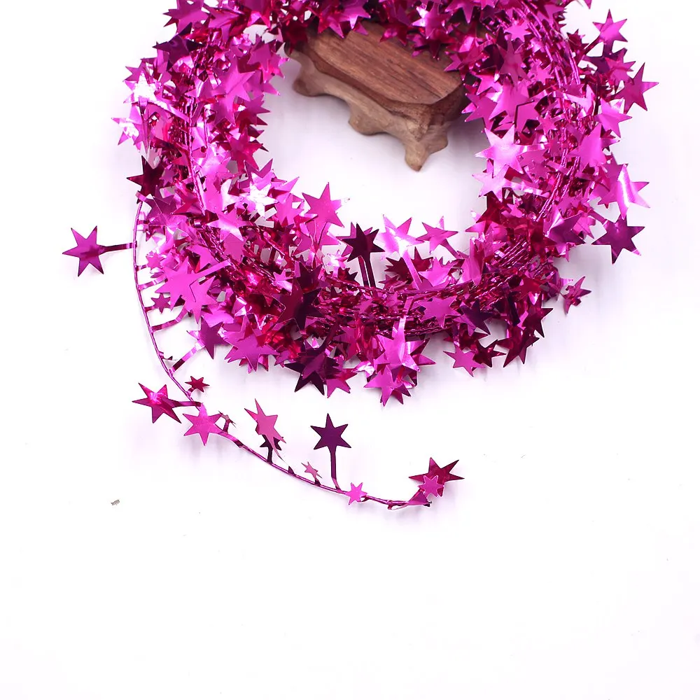 7 м/объем искусственная железная проволока звезда цветок лоза свадебное