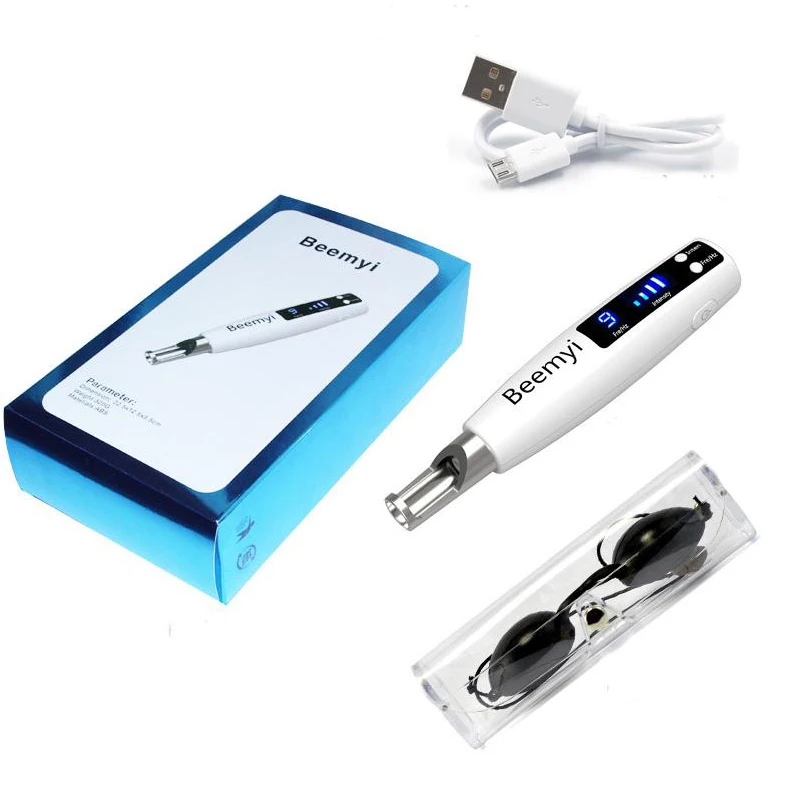 

Dorpshipping Laser Picosecond Pen wireless red-blue light charging picosecond pen removing spot nevus removing tattoo melanin