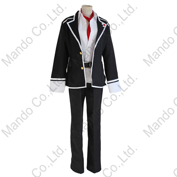 Anime DIABOLIK LOVERS Sakamaki Ayato Cosplay Costumes Mens suit Halloween outfit 4pcs set | Тематическая одежда и униформа
