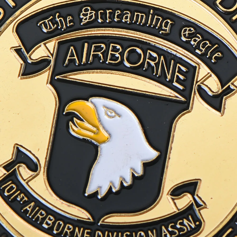 WR 101st Airborne Division Challenge металлическая монета горда армейская жена оптовая продажа