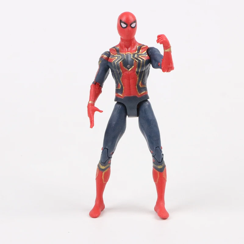 17 см Marvel игрушки Мстители Бесконечная война Человек-паук ПВХ Фигурки цифры Супергерои Человек-паук Коллекционная модель куклы игрушки