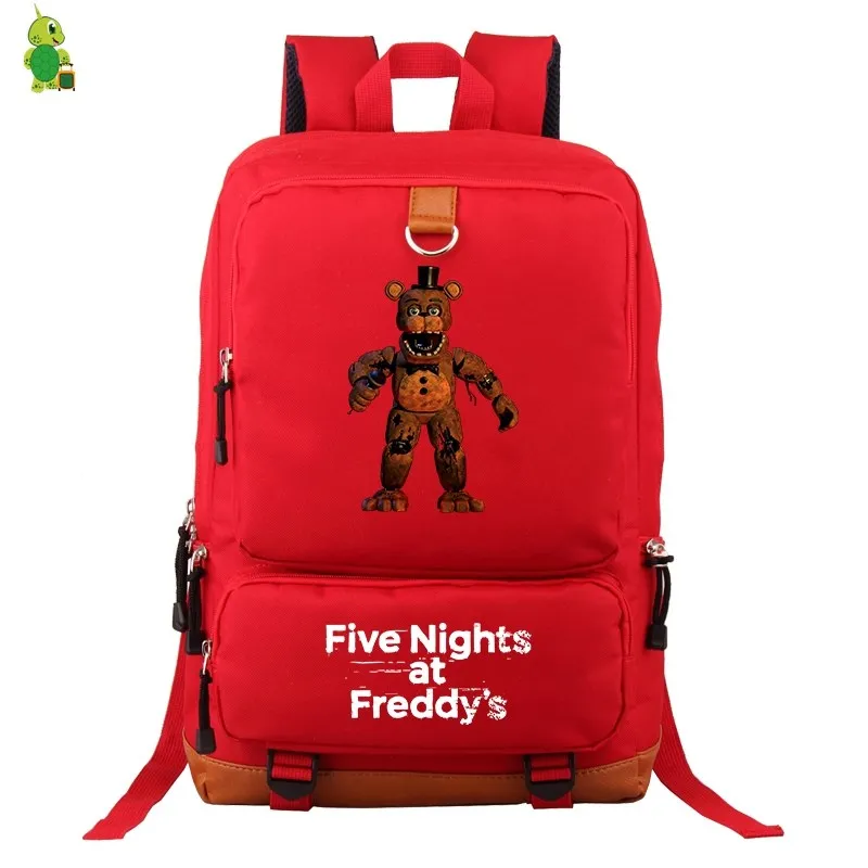 Five Nights At Freddy's 2 FNAF игрушка в виде рюкзака Freddy Chica рюкзак для ноутбука для подростков мальчиков девочек большой школьный дорожный рюкзак