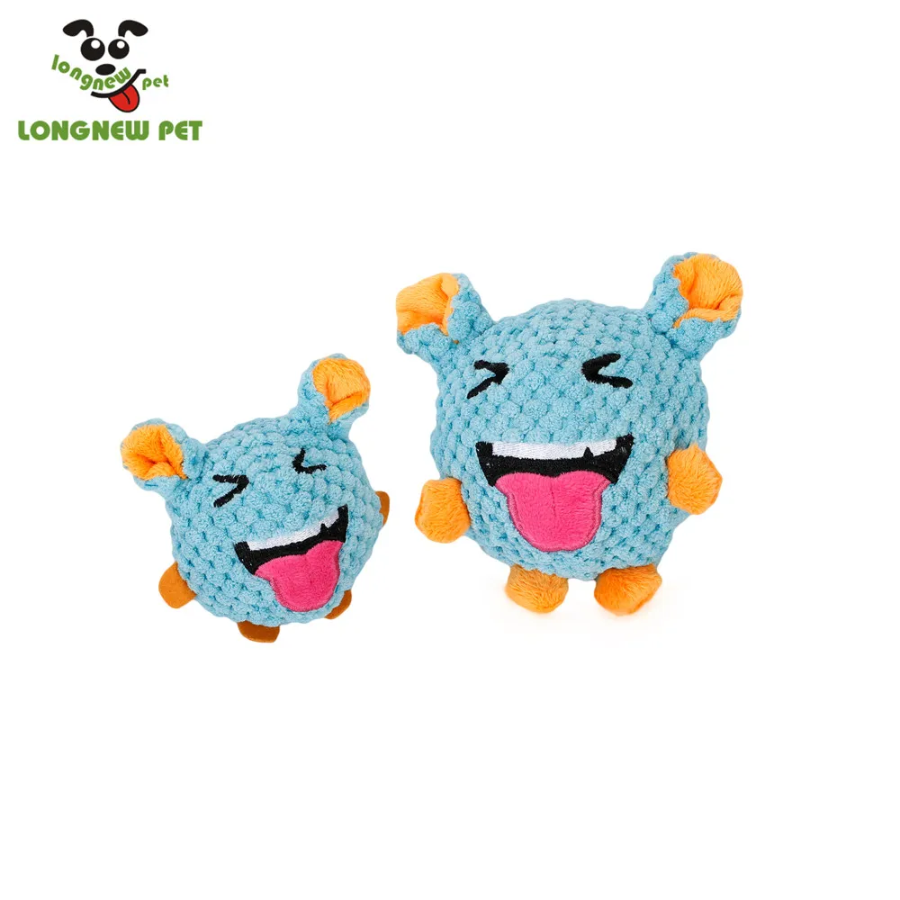 Pet Dog Toy TPR Spiky Ball Inside First Generation Monster Sound Funny Durable Chew Molar Cleaning | Дом и сад