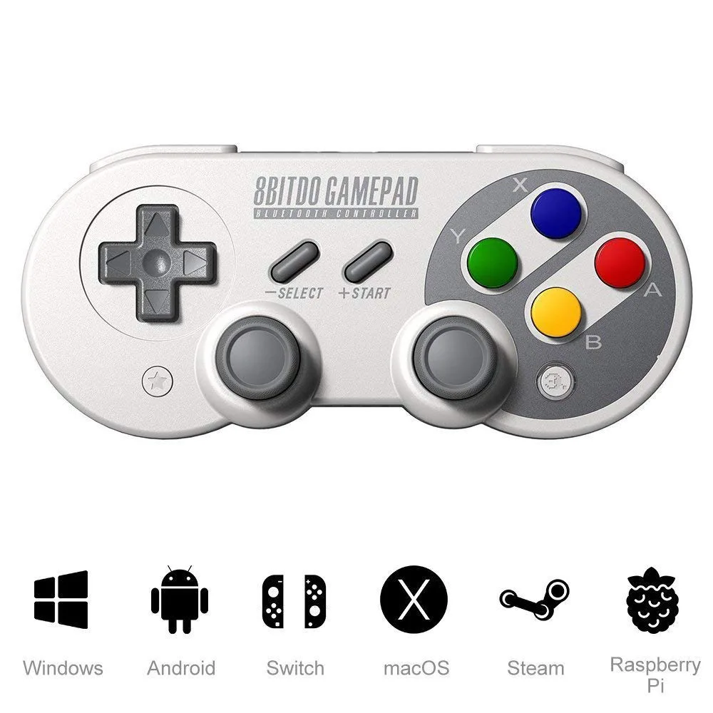 Беспроводной Bluetooth контроллер 8bitdo SN30 Pro для консоли коммутатора классический