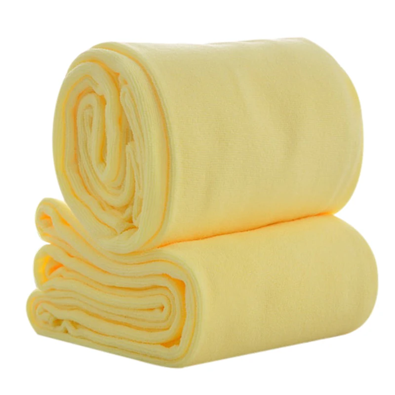 light yellow Urijk Абсорбирующая сушильная Ванна пляжное Полотенца микрофибра мочалки салфетки для бани халаты Купальники душ для очистки лица Красота ванны салона Полотенца Toalha де Prai - Цвет: light yellow