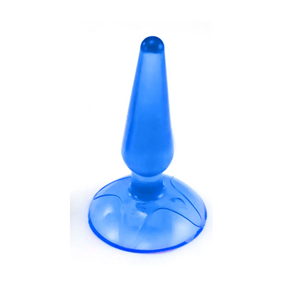 Jelly Anal Plug Dildo Butt for Beginner Real Skin Feeling Prostate Massager Sex Toys Men Women Masturbation #4N |