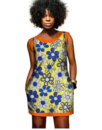 

African Clothing New Special Offer 2018 African Dress, Cotton Batik Print Women Clothing
