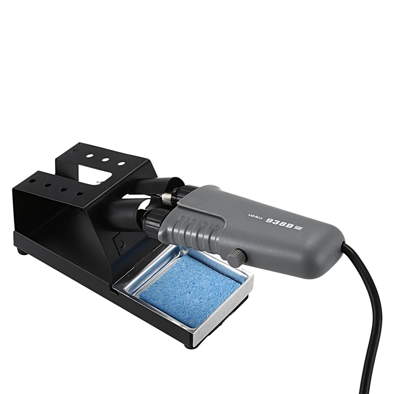 EASY-YIHUA 938D 220V mini portable adjustable electric soldering iron welding tool two in one hot air desoldering station