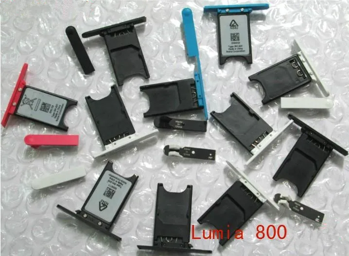 Белый черный синий и красный лоток для SIM карты + USB крышка двери ремонтная часть
