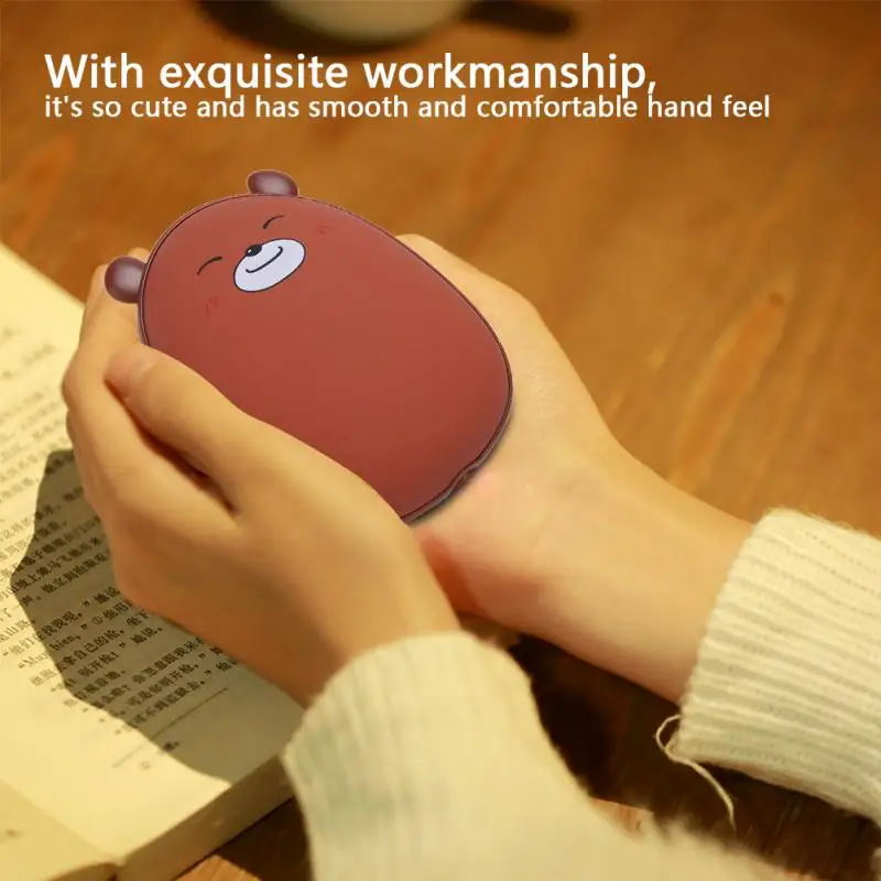 

Portable Mini USB Hand Warmer Rechargeable Winter Hand Heating Stove Pocket Powered Heating Electric for Home Travel