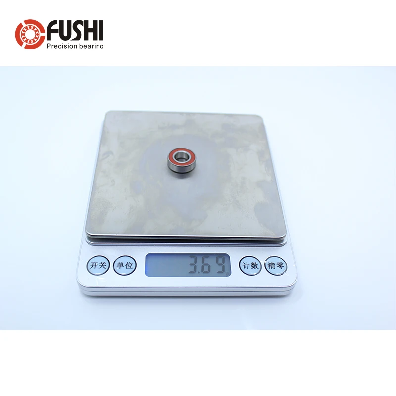 688-2RS подшипник ABEC-3 10 шт 8x16x5 мм миниатюрный 688RS упорные шариковые подшипники 618/8RS Z3V3 оранжевый герметичный подшипник 688 2RS