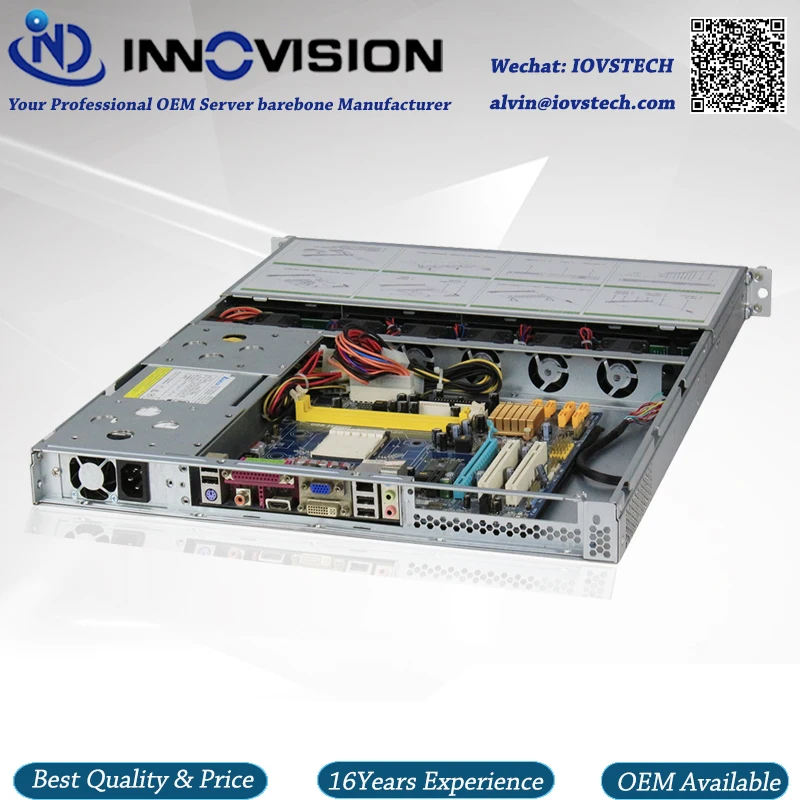 Серверный корпус с поддержкой hotswap 1U 4 клиентский barebone X15504|storage server|server 1u1u server |