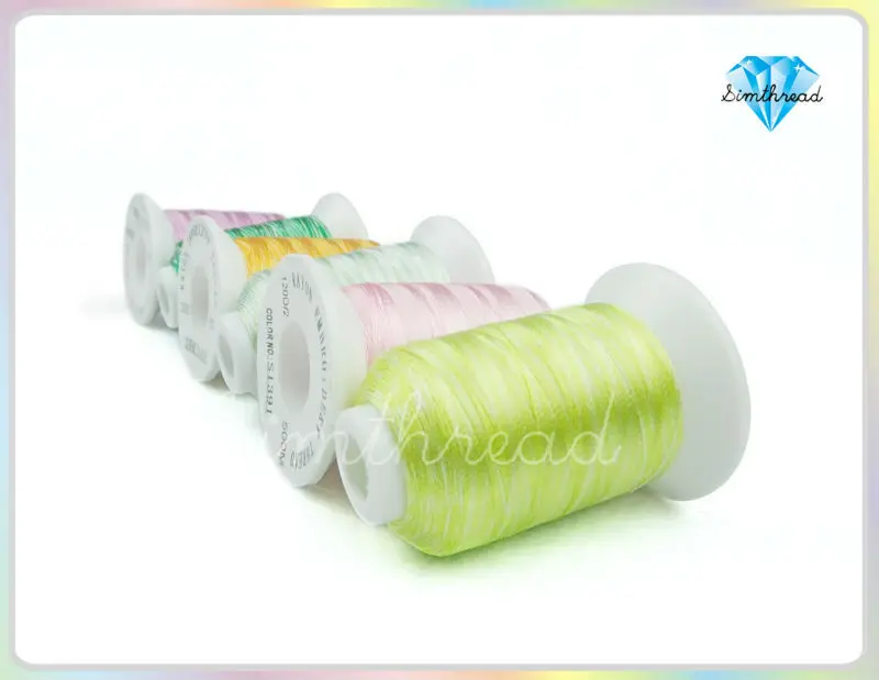 Швейная нить SIMTHREAD 500 м/катушка|embroidery machine spare parts|embroidery nameembroidery business |