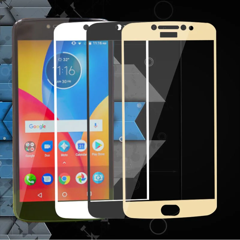 Закаленное стекло для Motorola Moto E4 Plus версия США 1 шт. защита экрана с полным