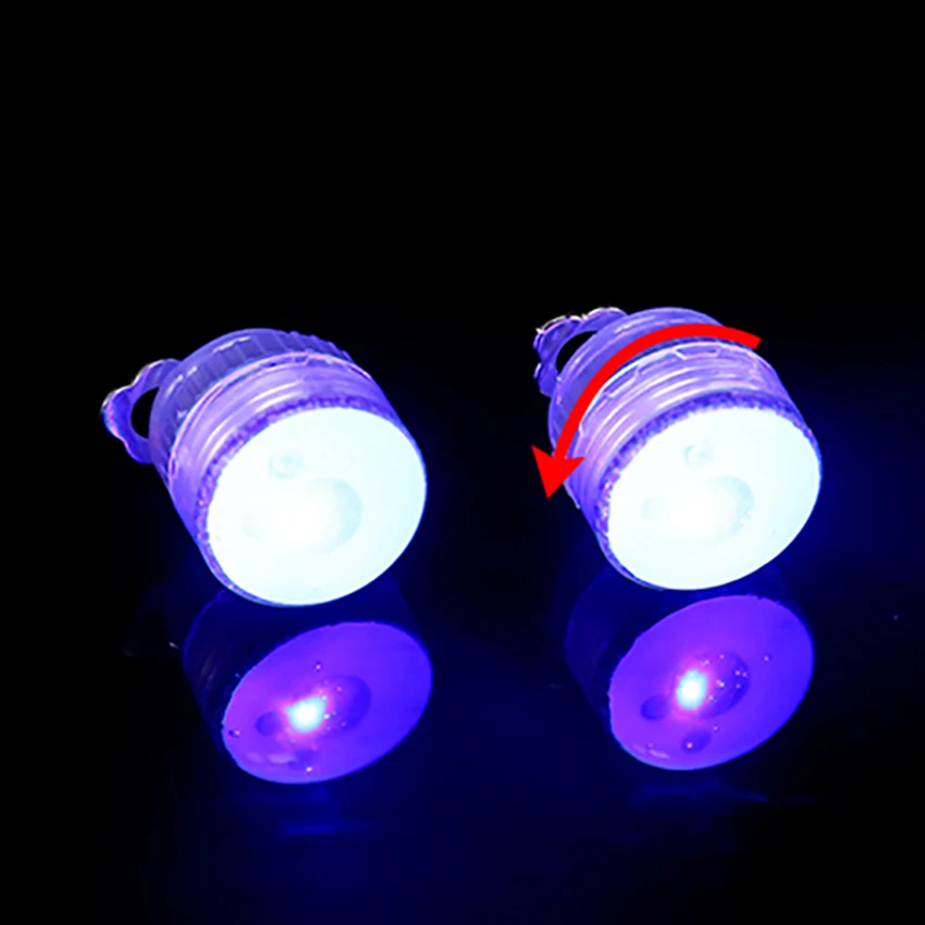 1 pair Flashing Blinking Earrings Charm LED Earring Light Up Ear Stud Jewelry Novelty Lighting for Dance Party | Лампы и освещение