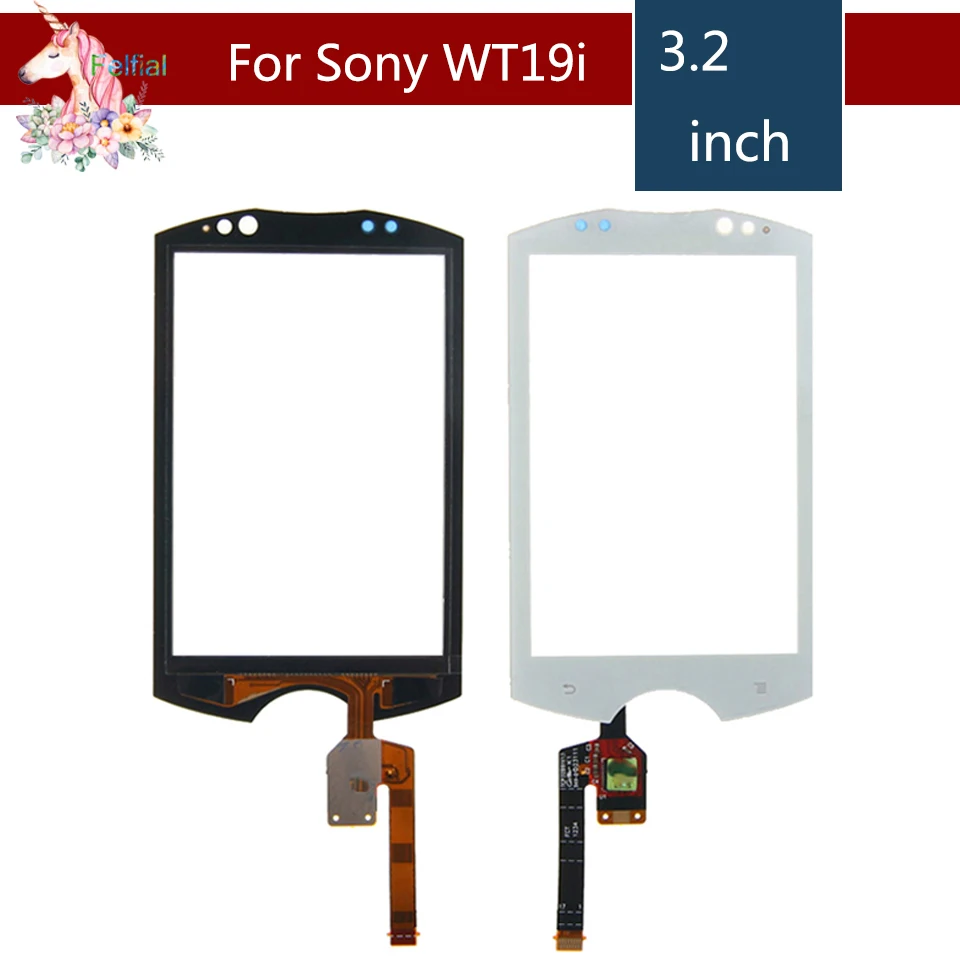Сенсорный ЖК экран 3 2 дюйма для Sony WT19 WT19a WT19i дигитайзер датчик внешнее стекло