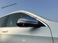 yimaautotrims accessories for mercedes benz glc x253 2016 2021 abs chrome rearview mirrors cap cover trim protection kit