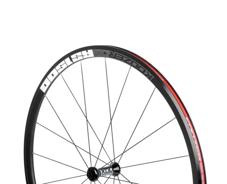 KOOZER RS1500 дорожный велосипед 700C колесная пара переднее 2 сзади 4 подшипника 72 Кольцо 30 мм обод 2:1 колесо со спицами