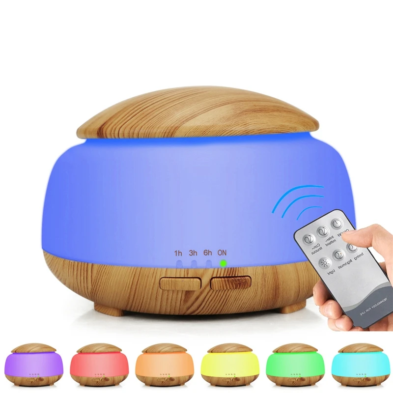 300Ml Air Humidifier Essential Oil Diffuser Led Aroma Aromatherapy Quiet Living Room Office With Us Plug | Дом и сад