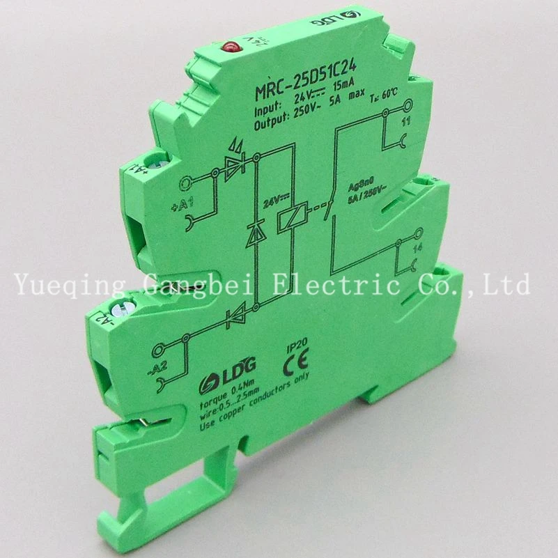 MRC-25D51C24 DC24V PLC релейный выходной усилитель Модуль платы реле ультратонкий релейный модуль
