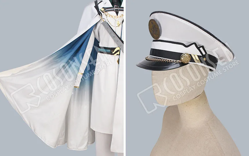 

COSPLAYONSEN Tsukiuta THE ANIMATION Shun Shimotsuki Cosplay Costume TSUKINO EMPIRE white king