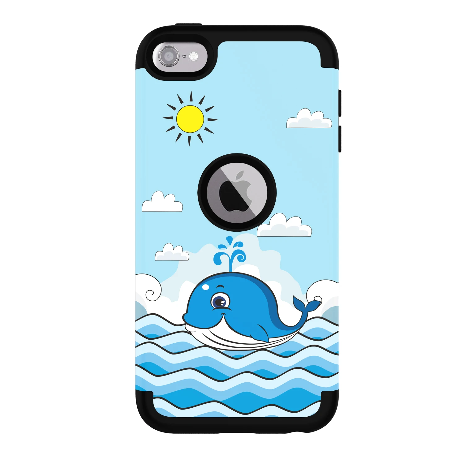 Pattern 4 Чехол для iPod Touch 7, чехол для iPod Touch 6, сверхпрочный Гибридный противоударный чехол для Apple iPod Touch7th/6th/5th Gen - Цвет: Pattern 4