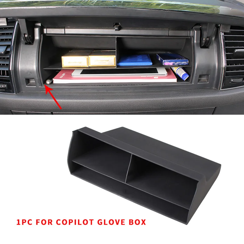 

1pc for SKODA KODIAQ Copilot Glove box Interlayer Storage box