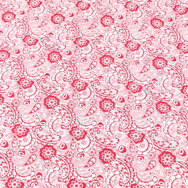 Винтажная печатная 100% хлопковая ткань для квилтинга детей Лоскутная Ткань