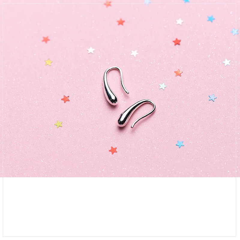 Женские серьги в форме капли TOYOOSKY сережки-подвески из стерлингового серебра 925