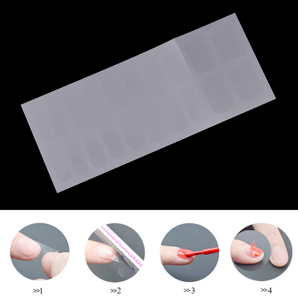 Новый 20 наконечников/Накладка для маникюра защита клея отклеивающая наклейка УФ
