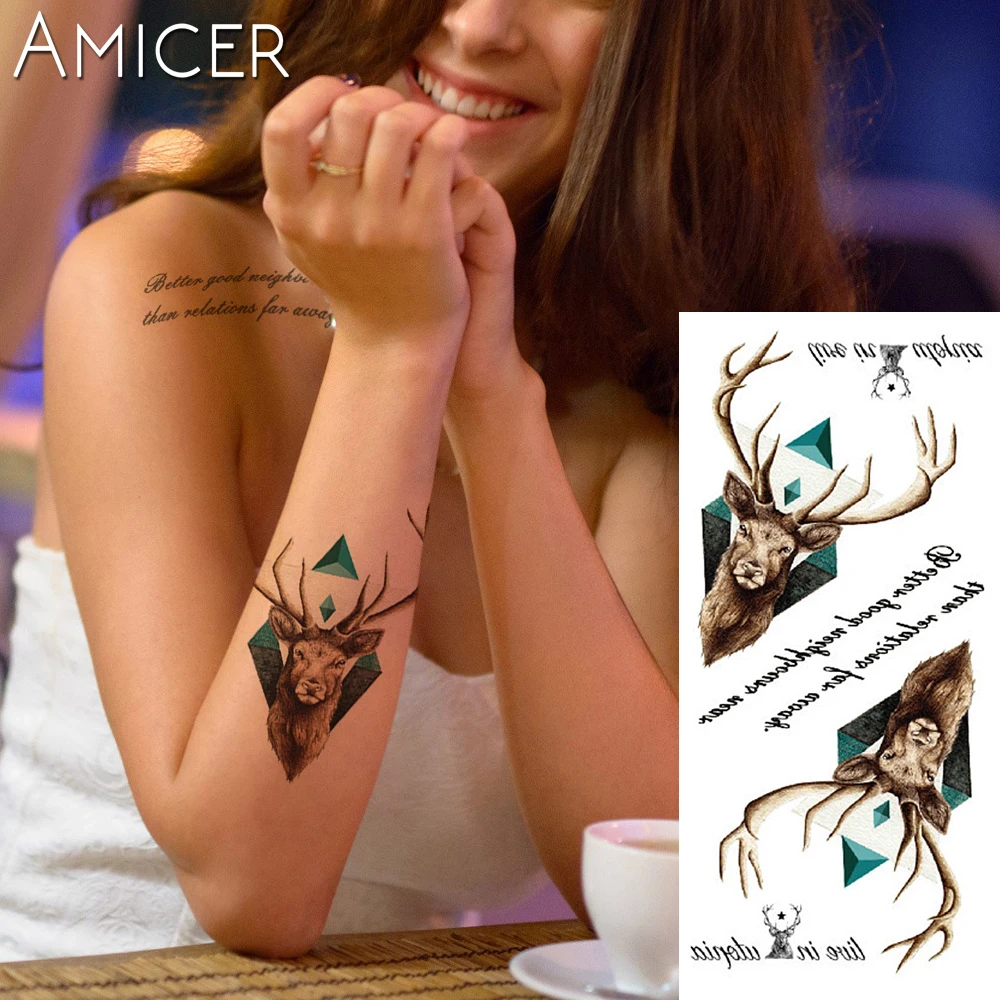 Наклейка-Татуировка временная водостойкая 1 шт | Красота и здоровье