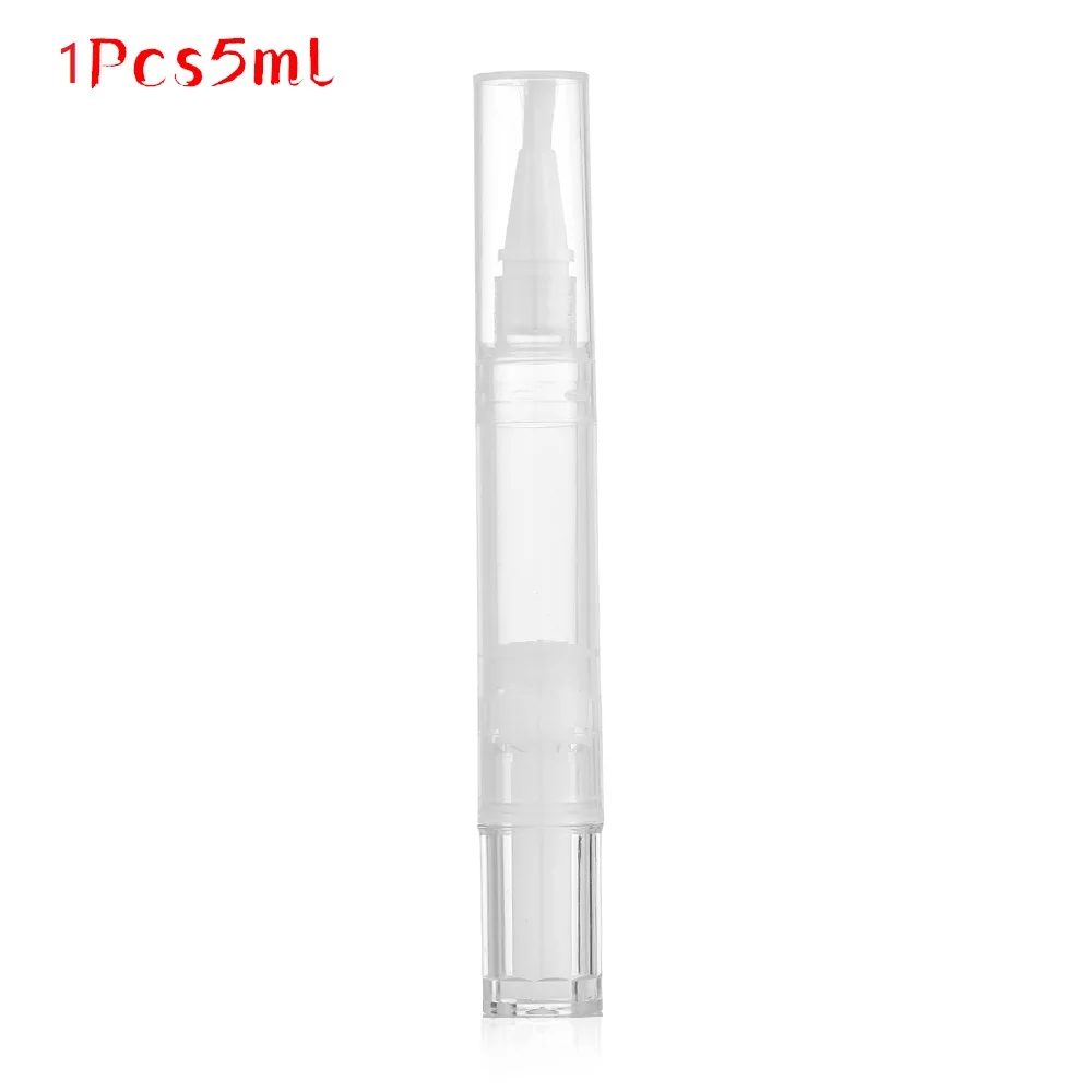 1 Pcs 5ml 1 шт пустая ручка для масла для ногтей с кистью для жидкого тонального крема многоцелевой многоразовый флакон 3 мл/5 мл дорожный держатель для косметики - Цвет: 1 Pcs 5ml